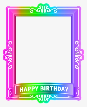Happy Birthday Frame M #4130128