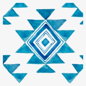 Turquoise Aztec Fabric By Thekindredpines On Spoonflower - Bohemianism #4130159