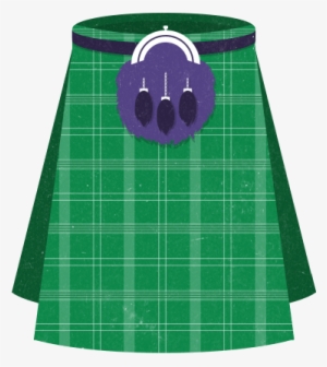 Green Kilt Clipart - Kilt Clip Art #4130240
