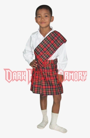 Childs Scottish Kilt #4130346