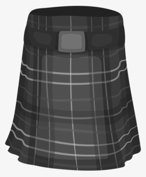 Wear With Pride - Kilt Cartoon #4130605