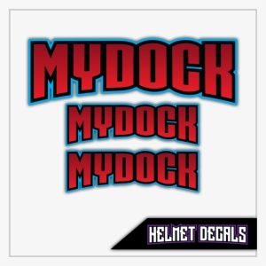 Helmet Name Decals #4130728