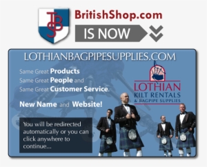 British Shop Is Now Lothian Kilt Rentals & Bagpipe - Kilt #4130746