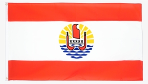 Free French Royal Flags - French Polynesia Flag Scroll Novelty Metal Magnet M-9180 #4130880