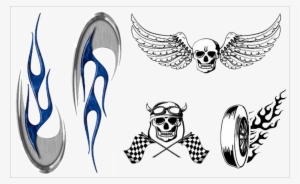 Motorcycle Stickers - Sri Lanka Bike Stickers #4131033