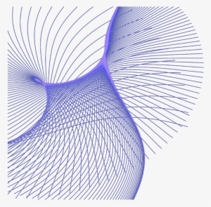 Ftestickers Lines Overlay Perspective Blue - Illustration #4131034