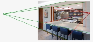 2) An Example Of Two-point Perspective For Explanation - 2 Point Perspective Room Photography #4131092