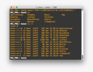 Macos How To Make Your Bash Prompt Standout In Terminal - Debian Framebuffer #4131217