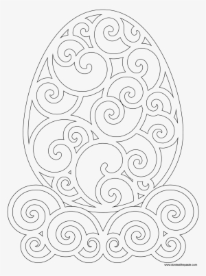 Free Collection Of 30 Printable Swirl Designs - Easter #4131363