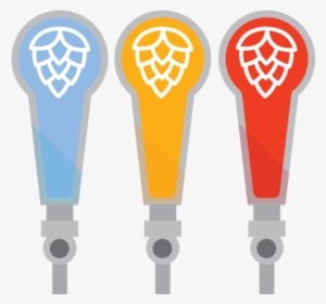 Custom Printed Tap Handle Decals 500x500 - Beer Tap Handle Transparent Png #4131407