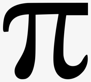 Pi Constanta Const Math Geometry Greek Alphabet Comments - Black And White Icon Math #4131532