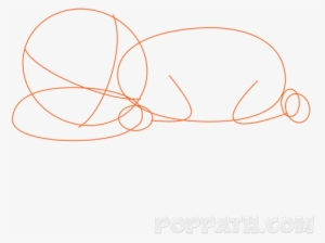 How To Draw A Baby Sleeping - Circle #4131815