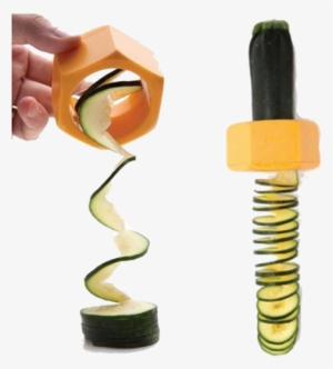 Cucumbo, A Kitchen Tool That Slices Cucumbers Into - Spiral Cucumber Slicer Vegetable Fruit Salad Cutter #4132107