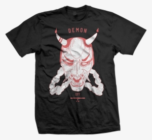Image Of Demon City Shirt - Shirt With Flag On Sleeve #4132573
