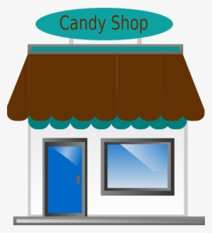 Candy Shop Front Svg Clip Arts 540 X 594 Px #4132647