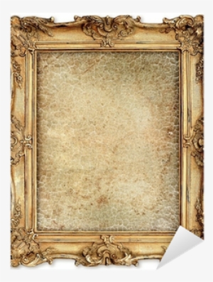 Golden Frame With Empty Cracked Canvas For Your Picture - Uprosa Easter Sunday Phone Case #4132673