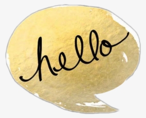 Adesivo Hello Oi Balão Balãozinho Dourado Gold Brasil - Hello Phone Backgrounds #4132984