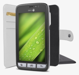 Previous Next - Doro Wallet Case Flip Cover For Mobile Phone - White #4133363