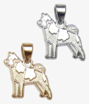 Akita Charm Or Pendant In Sterling Silver Or 14k Gold - Welsh Terrier #4134021