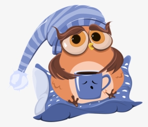 Coffee, Cup, Owl, Coffee Cup, Morning, Cartoon - Cartoon #4134763