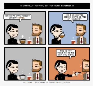 Would You Rather Have Mondays Or Coffee - Diesel Sweeties #4135249