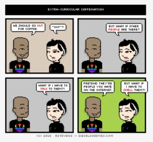 The Fear Of Public Coffee Consumption - Wil Wheaton Glug Glug Glug #4135333