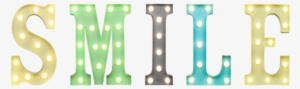 Vegas Mini Letras Luminosas Led 28cm L - Letras Luminosas Led Png #4135821