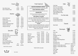 Fish Tail Grill, Valencia Menu - Fish Tail Grill & Poke #4135846