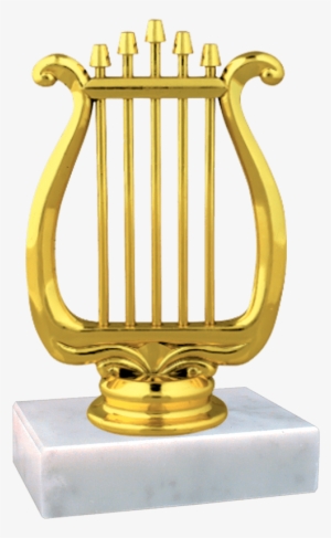 Standard Trophy In Marble Base - Music #4136106