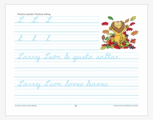Bilingual Cursive Writing 3-4 Deluxe Edition Workbook #4136321