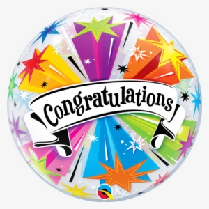 22" Congratulations Banner Blast - Congrats On Grand Opening #4136841