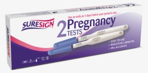 Suresign Midstream Pregnancy Test - Ciga Healthcare Pregnancy Test #4137083