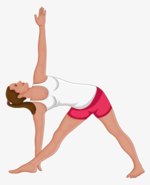 Triangle Pose Is A Fundamental Standing Posture Typically - Trikonasana Triangle Pose #4137281