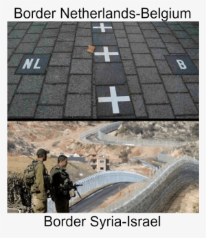 Borders With Text - Syria Border With Israel #4137872