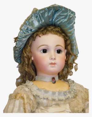 Antique French Bisque Cm Long Face Triste Bebe Jumeau - Jumeau #4137876