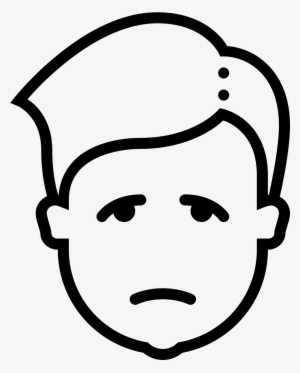 Visage Triste Icon - Png Persona Mareada #4138010