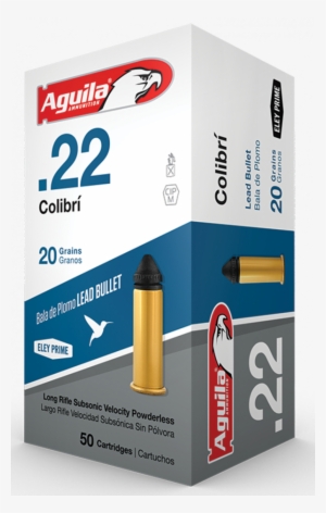 Aguila 1b222337 Colibri 22 Long Rifle 20 Gr Colibri - 20grain .22 #4138013