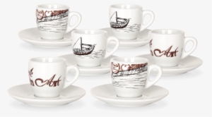 Coffee Art - Saucer #4138086