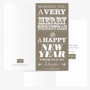 Victorian Style Christmas Card - Estate Agents Christmas Cards #4138973