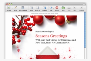 12 Outlook Email Signature Templates Samples Examples - Email Marketing Christmas Greeting #4139124