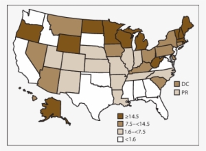 Rate* Of Outbreaks Of Acute Gastroenteritis Transmitted #4139990 Rate* Of Outbreaks Of Acute Gastroenteritis Transmitted #4139990