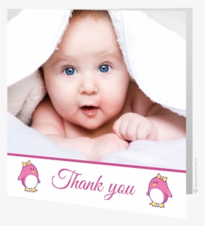Baby Card Cartoon Thank You #4140097