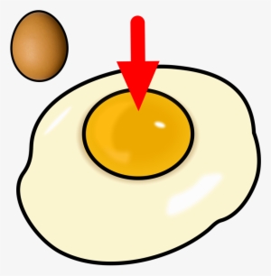 Egg Yolk - Clip Art Of Yolk #4140422