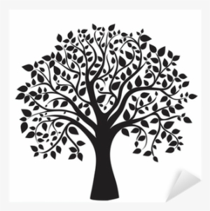 White Tree Silhouette Png Black Tree Silhouette Isolated #4140559