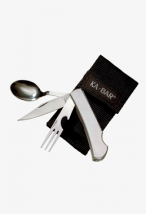 Hobo Stainless Fork/knife/spoon Clampack,black Nylon #4140864