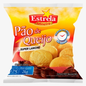 Estrela Mineira Pão De Queijo Super Lanche - Pão De Queijo Embalagem #4141642