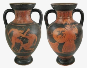 Clay Vases And Containers Became Known As One Of The - Ancient Greece Art Png #4141644