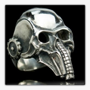 Skull Rings & Biker Jewelry - Biomechanical Alien #4141905