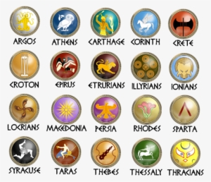 Ancient Greece City-state Symbols - Polis Ancient Greece Symbol #4142127