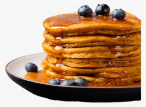 Pancakes Bee Cherries And Pistachios Bee - Maple Syrup #4142316